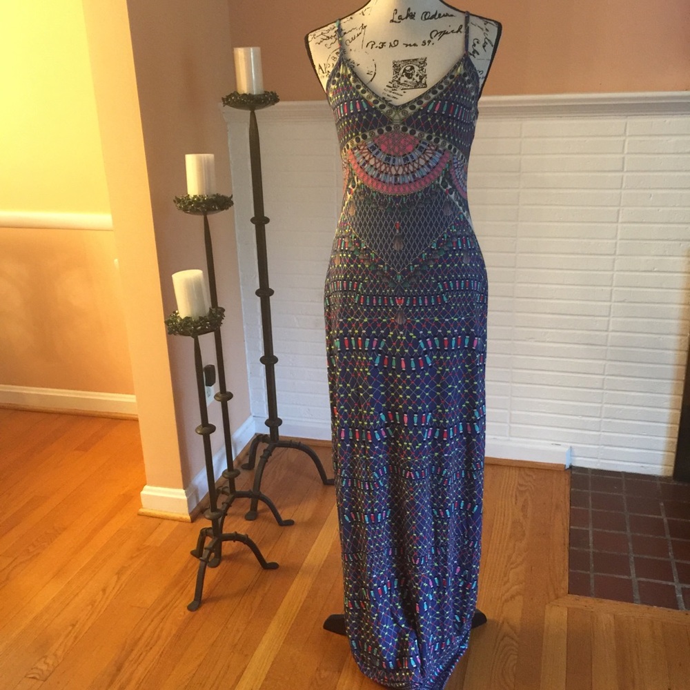 🌺Final Price w/Free Shipping🌺 Mara Hoffman Jersey Maxi Lace-up Back Dress